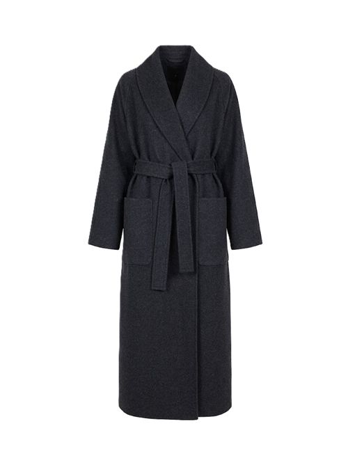 Cappotto double Allistedw Coat in lana di pecora Hevo | ALLISTE DWM7003916 ANTRACITE